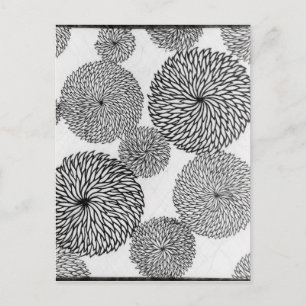 Japanese School's Chrysanthemums Postcard