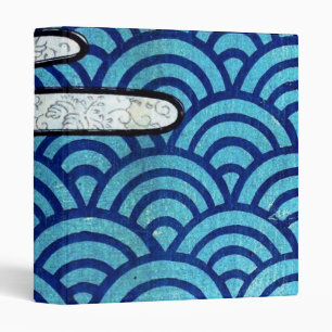Japanese Sea and Clouds Binder