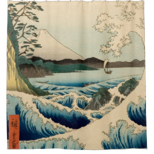 Japanese Sea of Satta Hiroshige Art