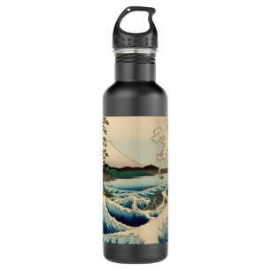 Japanese Sea of Satta Hiroshige Art  710 Ml Water Bottle