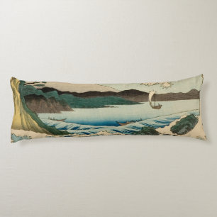Japanese Sea of Satta Hiroshige Art Body Pillow