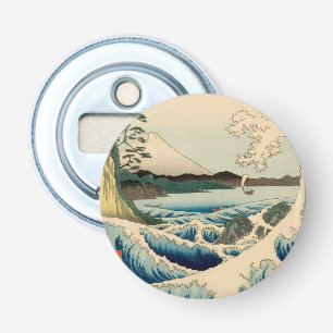 Japanese Sea of Satta Hiroshige Art Bottle Opener