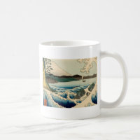 Japanese Sea of Satta Hiroshige Art