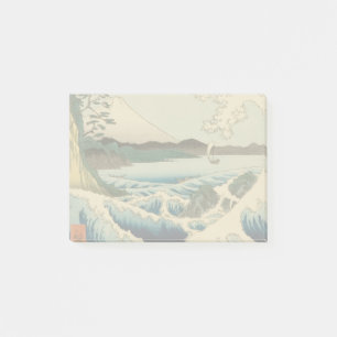 Japanese Sea of Satta Hiroshige Art  Post-it Notes