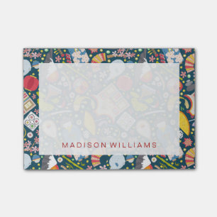 Japanese Seamless Pattern Post-it Notes
