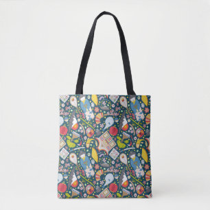 Japanese Seamless Pattern Tote Bag