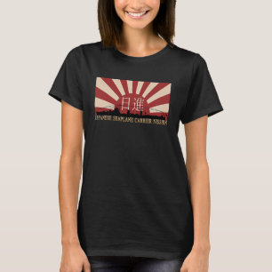 Japanese Seaplane Carrier Nisshin Rising Sun Flag T-Shirt