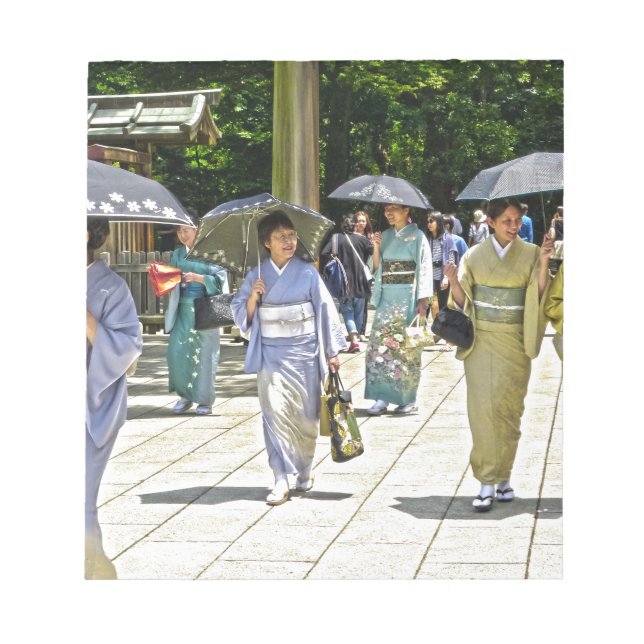 Japanese Shrine Festival Notepad (Front)
