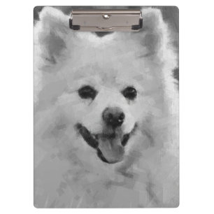 Japanese Spitz Clipboard