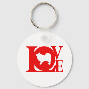 Japanese Spitz Keychain