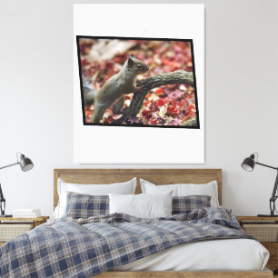 Japanese Squirrel Canvas Print