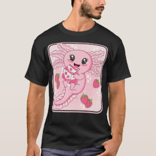 Japanese Strawberry Milk Anime Pink Kawaii Aesthet T-Shirt