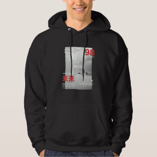 Japanese Street Cyberpunk Tokyo Streetwear Aesthet Hoodie