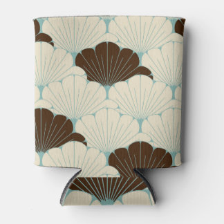 Japanese Style Blue Foliage Tile Can Cooler