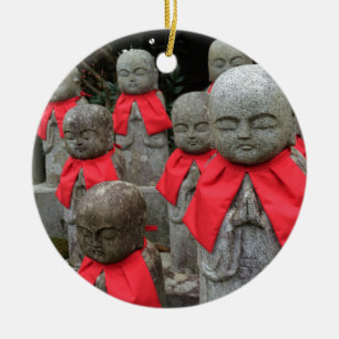 Japanese Style Guardian Deity Of Children Japan Ceramic Ornament
