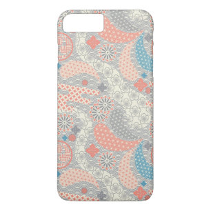 Japanese style pattern. Illustration. iPhone 8 Plus/7 Plus Case