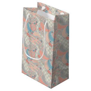 Japanese style pattern. Illustration. Small Gift Bag