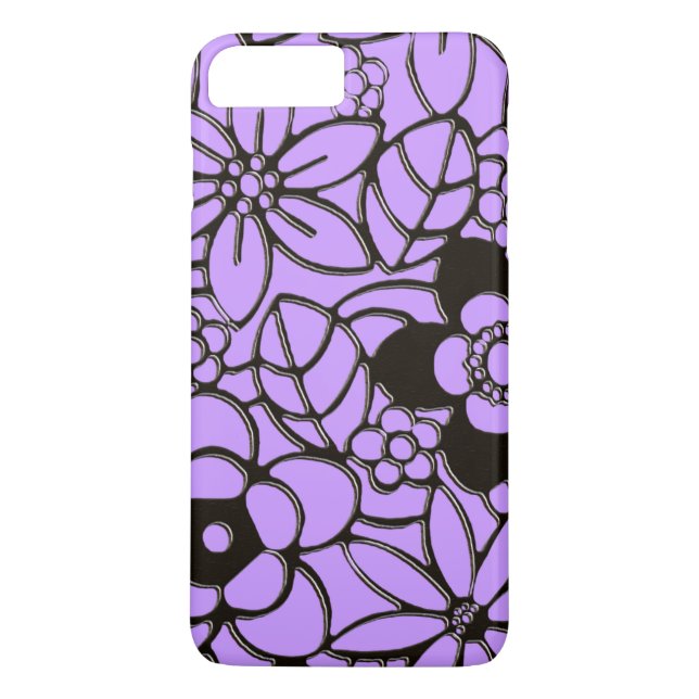 Japanese style rich floral pattern Case-Mate iPhone case (Back)