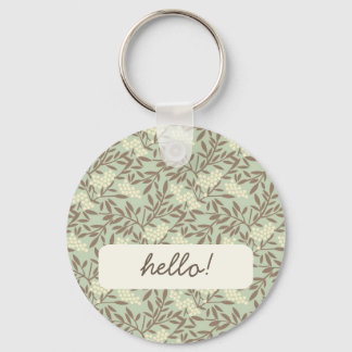 Japanese Style Vine pattern Keychain