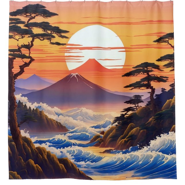 Japanese Sunrise Sunset Landscape (Front)