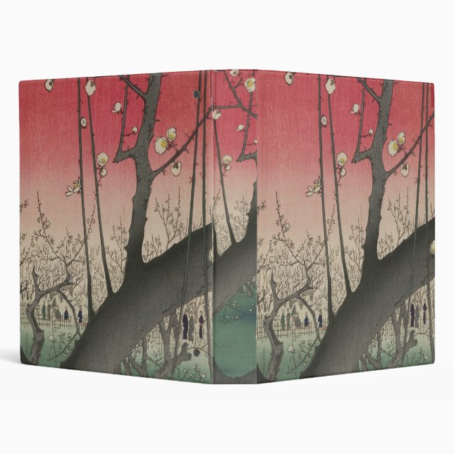 Japanese sunrise sunset plum estate trees binder (Background)