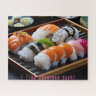 "Japanese Sushi: A Moment of Bliss" Jigsaw Puzzle