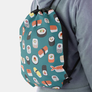 Japanese Sushi Drawstring Bag