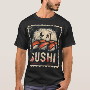 Japanese Sushi Kanji Letters Streetwear Foodie Ota T-Shirt
