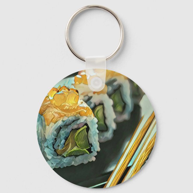Japanese sushi keychain (Front)