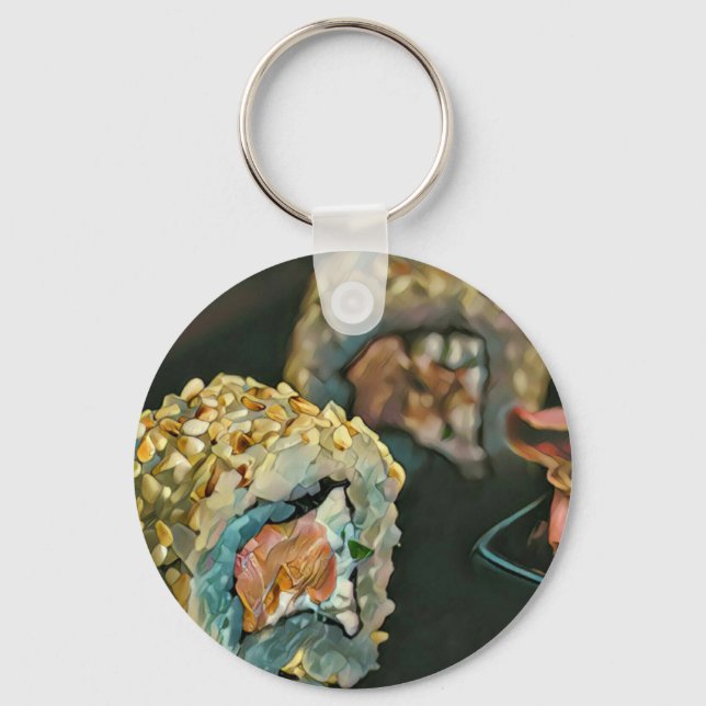 Japanese sushi keychain (Front)