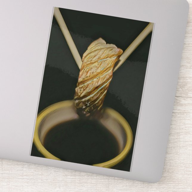 Japanese sushi lover (Detail)