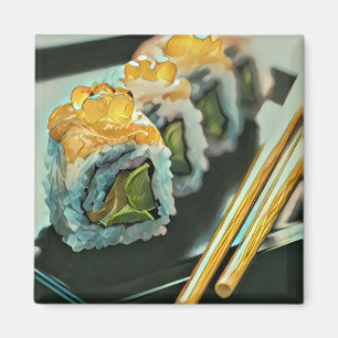 Japanese sushi magnet
