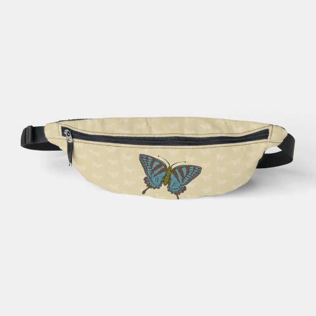 Japanese Swallowtail Fanny Pack (Front)