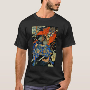 Japanese swordsman fighting monster T-Shirt