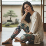 Japanese Tattoo Art Twin Dragons Leggings<br><div class="desc">Japanese Tattoo art is a thing of beauty worth wearing everywhere you go.</div>