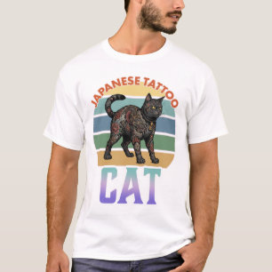 Japanese tattoo cat -irezumi- T-Shirt