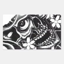 Japanese tattoo skull