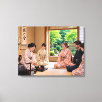 Japanese Tea Ceremony in a Traditional Tea Room – 
