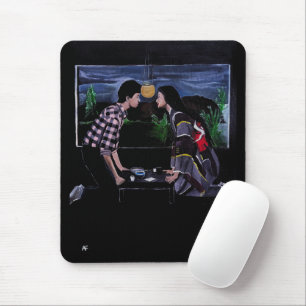 Japanese Tea Ceremony Painting by Alfred Fox Mouse Pad