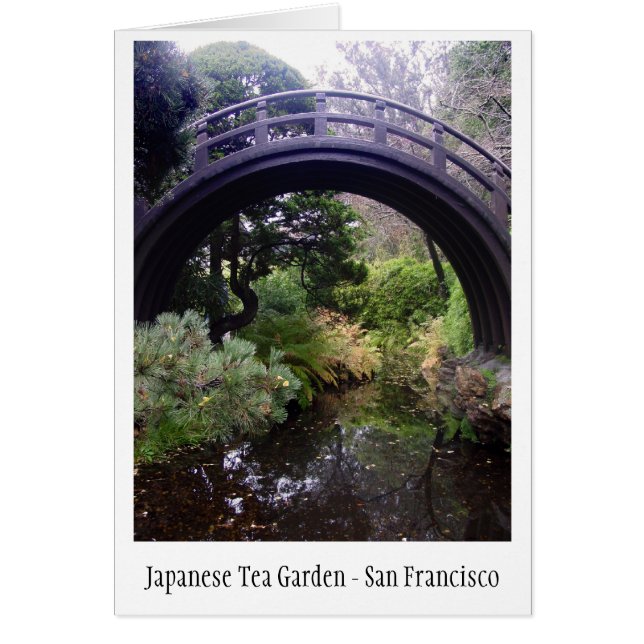Japanese Tea Garden Card (Front)