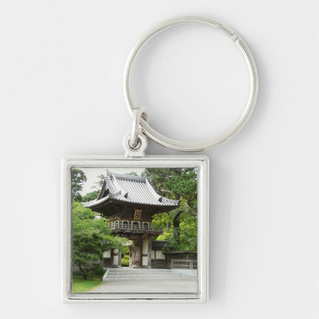 Japanese Tea Garden in San Francisco Keychain (Front)