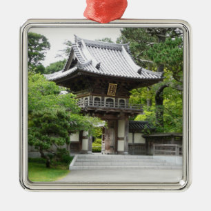 Japanese Tea Garden in San Francisco Metal Ornament