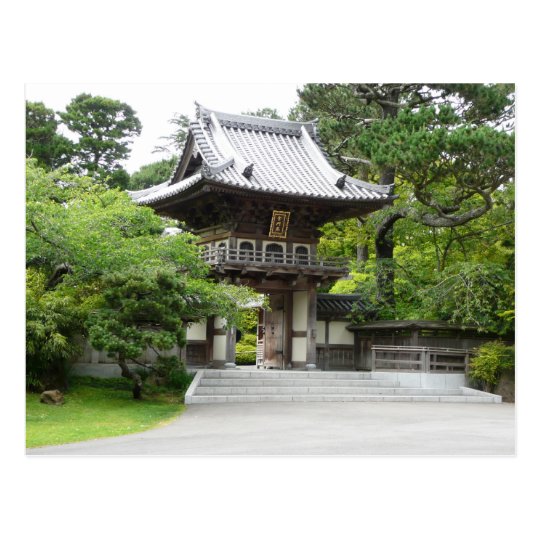 Japanese Tea Garden in San Francisco Postcard