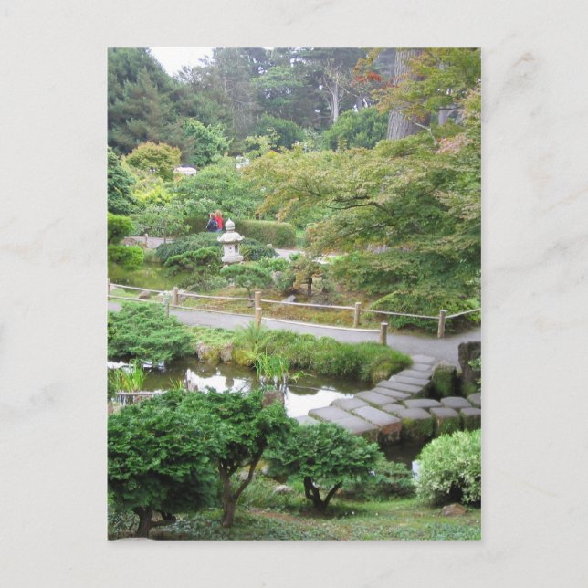 Japanese Tea Garden Postcard (Front)