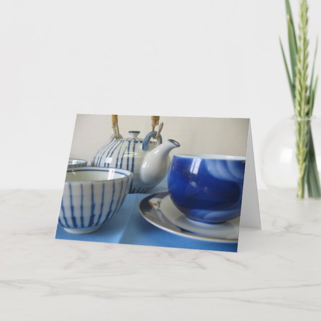 Japanese teaset card (Front)