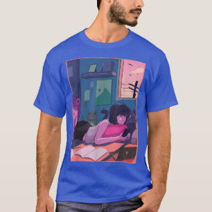 Japanese Teenage Girl Anime Manga Graphic Art Japa T-Shirt