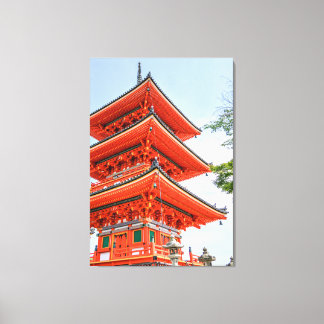 Japanese Temple Canvas Print
