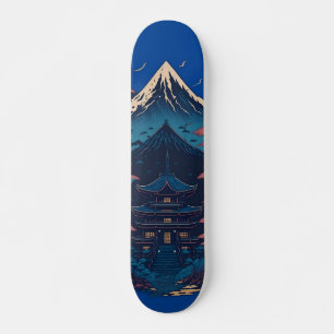 Japanese temple skateboard
