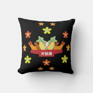 Japanese Tempura   Asian Cuisine   Foodies Apron Throw Pillow