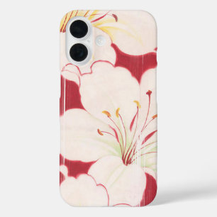 Japanese Textile iPhone 16 Case - Sakura Art